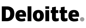 deloitte logo black transparent