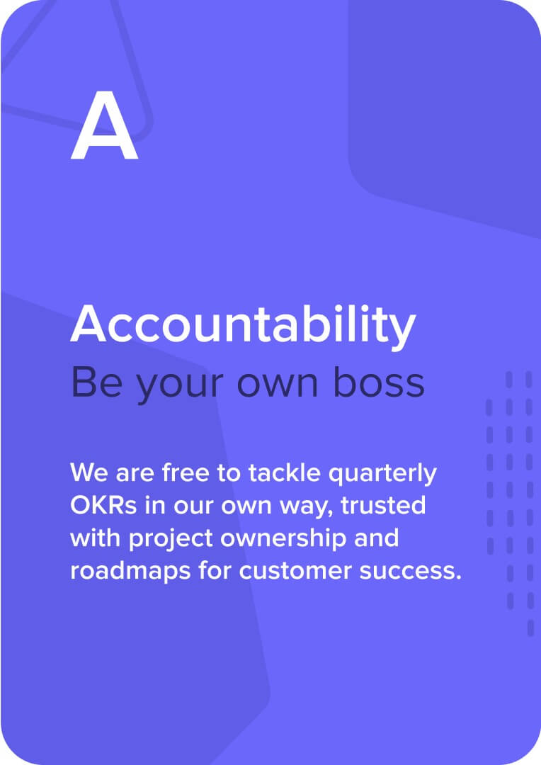Accountability - VideoMyJob